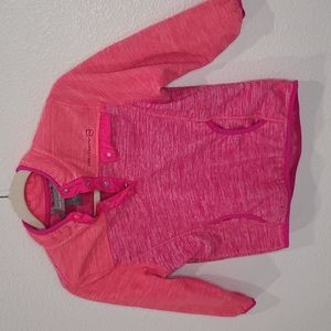 Free Country pink fleece pullover sweater girls size 5